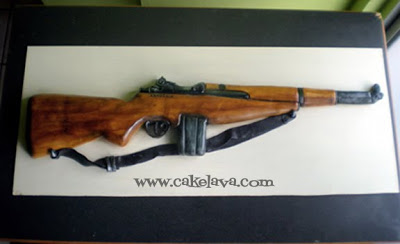 M1 Garand Cake!